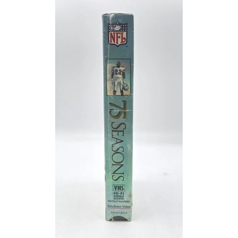 NFL 75 Seasons: 1920-1995 75th Anniversary VHS (New & Sealed)